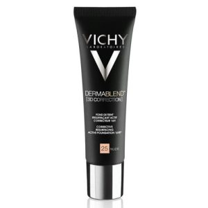 Крем тональный Vichy Dermablend корректирующий с эффектом 3D коррекции для жирной и проблемной кожи 30 мл (№25 телесный)