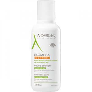 Бальзам A-Derma Exomega Control для смягчения атопической кожи лица и тела, 400 мл