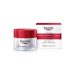 Крем Eucerin Hyaluron Filler Volume Lift Дневной антивозрастной для нормальной/комбинированной кожи SPF15 50 мл