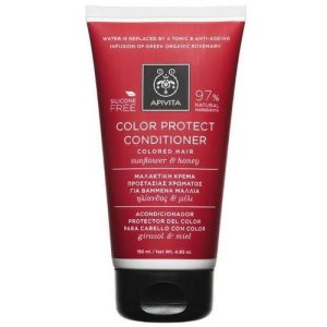 Кондиционер Apivita Защита цвета с подсолнечником и медом 200 мл