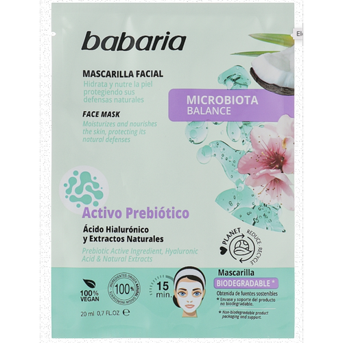 Маска Babaria (Бабария) Баланс Микрофлоры для лица 20 мл