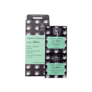 Маска Apivita Express Beauty увлажняющая с алоэ 2х8 мл