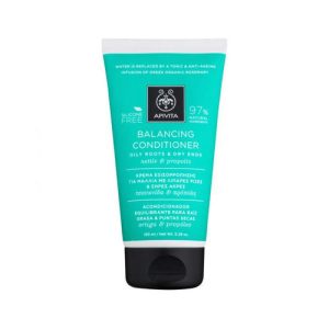 Кондиционер Apivita Balancing с крапивой и прополисом для волоc с жирными корнями и сухими кончиками 150 мл