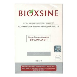 Шампунь Bioxsine против выпадения для жирных волос 300 мл