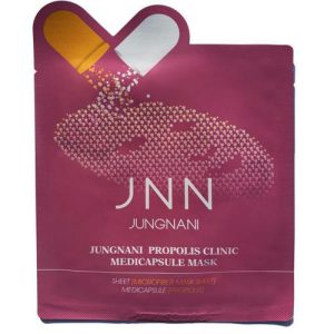 Маска тканевая Jungnani с Прополисом уменьшает воспаление и раздражение кожи 23 мл