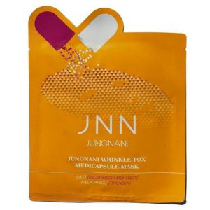 Маска тканевая Jungnani с Трилагеном разглаживает морщины, подтягивает кожу лица 23 мл