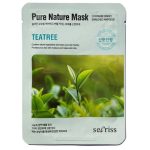 Маска тканевая seCriss Чайное Дерево для проблемной кожи лица 25 мл