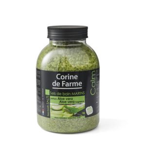 Соль морская Corine De Farme (Корин Де Фарм) для ванн Алое вера 1,3 кг