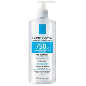 Мицеллярный физиологический раствор La Roche-Posay для чувствительной кожи лица 750 мл