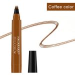 NAGARAKU, Лайнер для бровей 4D Tattoo Microblade, светло-коричневый