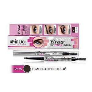 Alvin D'or, Карандаш для бровей Intense Brow, Dark Brown