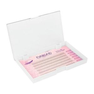 EVABOND, Ресницы безузелковые Mix, С-изгиб, 0,07, 2 шт. в пучке