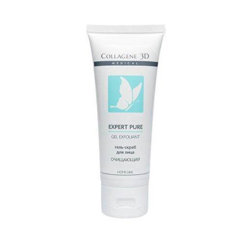 Medical Collagen 3D, Гель-скраб для лица Expert Pure «Очищающий», 75 мл