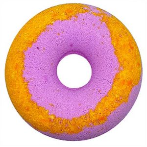 Cafemimi, Гейзер для ванны «Клубнично-банановый пончик», 140 г