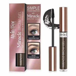 Alvin D'or, Гель для бровей Miracle, тон 02