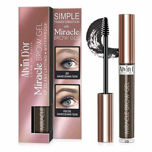 Alvin D'or, Гель для бровей Miracle, тон 02