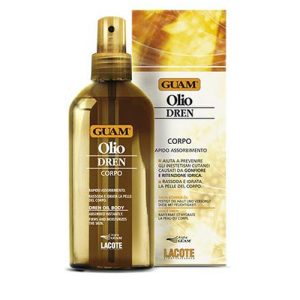 GUAM, Масло с дренажным эффектом для массажа, 200 мл