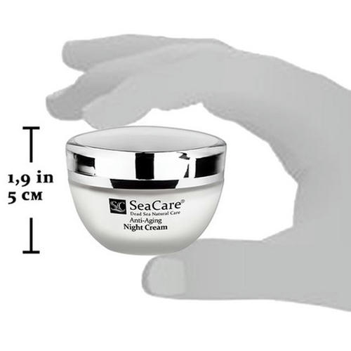 SeaCare, Антивозрастной ночной крем для лица с матриксил, минералами Мертвого моря и маслами Anti-Aging — изображение 6