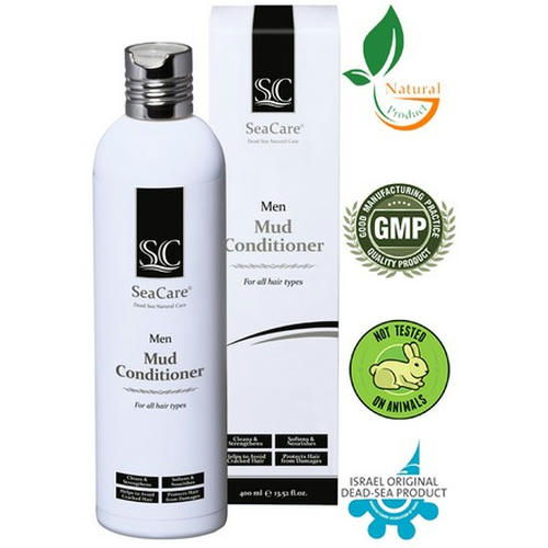 SeaCare, Мужской грязевой кондиционер с минералами и грязью Мертвого моря и миндальным маслом, 400 мл Men — изображение 5