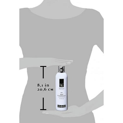 SeaCare, Мужской грязевой кондиционер с минералами и грязью Мертвого моря и миндальным маслом, 400 мл Men — изображение 6