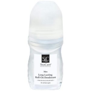 SeaCare, Мужской шариковый дезодорант продолжительного действия с минералами Мертвого моря без алюминия, 60 мл Men
