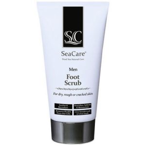 SeaCare, Мужской омолаживающий скраб для пяток и стоп ног с минералами Мертвого моря, 150 мл Men