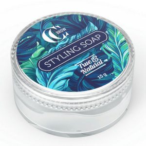 Lucas' Cosmetics, Мыло для укладки бровей True & Natural, 15 г