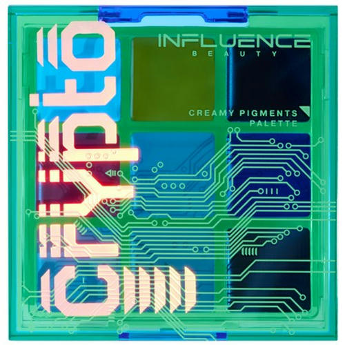 Influence Beauty, Палетка кремовых пигментов Crypto, тон 01