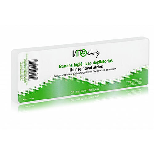 Igrobeauty, Полоски для депиляции 7.5*23 см, белые с перфорацией, 50 шт.
