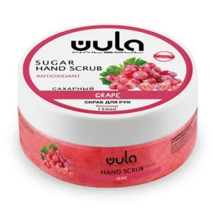 WULA Nailsoul, Сахарный скраб для рук и тела «Виноград», 150 мл