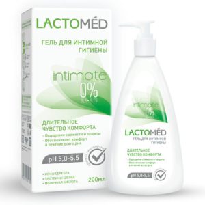 Lactomed, Гель для интимной гигиены «Чувство комфорта», 200 мл