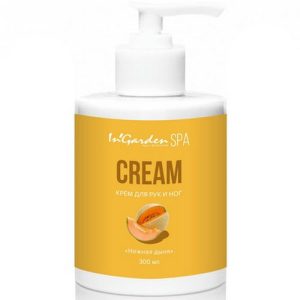 In'Garden, Крем для рук и ног "Нежная дыня", 300 мл