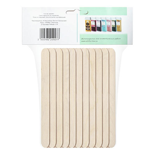 Italwax, Шпатели одноразовые, Средние, 100 шт. — изображение 2