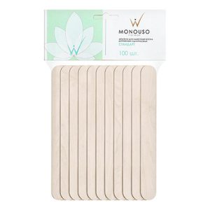 Italwax, Шпатели одноразовые, Стандарт, 100 шт.