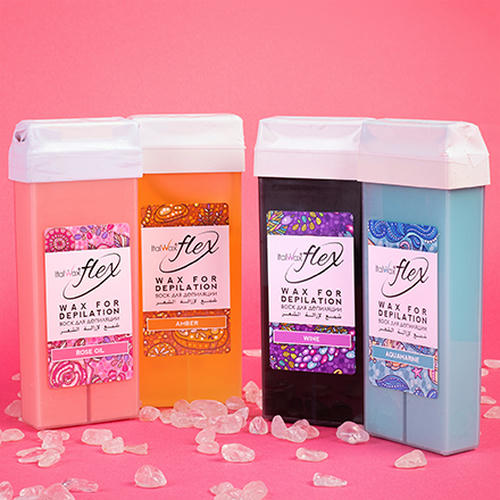 Italwax, Воск Flex в картридже, вино, 100 мл — изображение 4