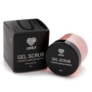 Lovely, Скраб для бровей Sunny Parfait, 20 г