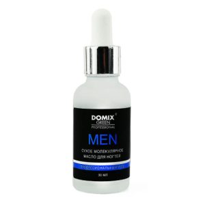 Domix, Сухое молекулярное масло для ногтей Men, 30 мл