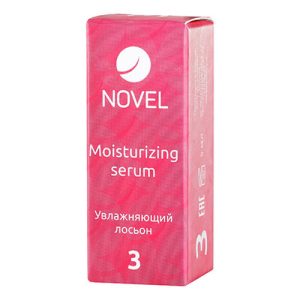 Novel, Состав для ламинирования ресниц Lash Up №3 Moisturizing Serum, 5 мл