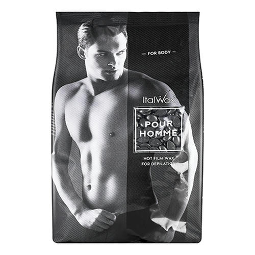 Italwax, Воск горячий (пленочный) Pour Homme, гранулы, 1 кг