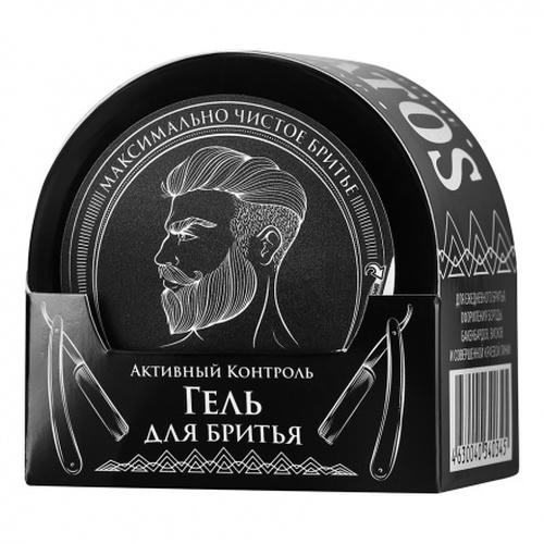 Borodatos, Гель для бритья Активный Контроль, 75 мл