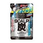 Kose Шампунь с углем и ароматом мяты и цитрусовых з/б - Softymo scalp shampoo charcoal, 400мл