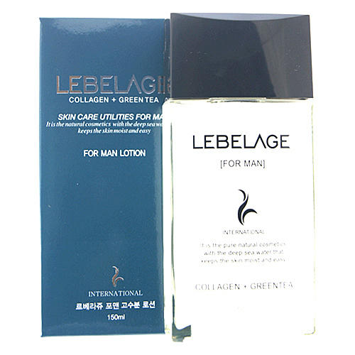 Lebelage Тонер для мужчин с коллагеном и зеленым чаем - Collagen+green tea skincare for men, 150мл