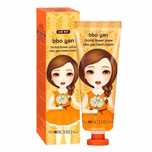 THE ORCHID SKIN ORCHID FLOWER SNOW BBO YAN HAND CREAM (60ml), Увлажняющий крем для рук с эффектом осветления кожи (60мл)