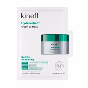 KINEFF HYDRARELIEF CREAM-ON MASK (16gr*5ea), Кремовая маска с центеллой (16гр*5шт)