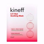 KINEFF C.P. RED SOOTHING MASK (25gr*5ea), Красная успокаивающая маска с эссенцией гиалуроновой кислоты (25гр*5шт)