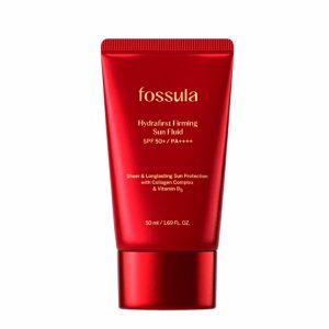 FOSSULA HYDRAFIRST FIRMING SUN FLUID 50ML SP50+ PA+++ (50ml), Солнцезащитный крем с пептидным комплексом (30мл)