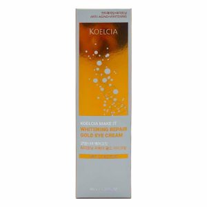 KOELCIA MAKE IT WHITENING REPAIR GOLD EYE CREAM (40ml), Восстанавливающий крем для глаз с экстрактом золота и эффектом осветления (40мл)