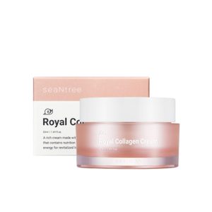 SEANTREE ROYAL COLLAGEN CREAM (50ml), Насыщенный крем на основе фильтрата секрета улитки и морского коллагена (50мл)