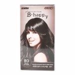 SEWHA B-HAPPY SILKY BLACK (8G) (40gr+80ml), Краска для волос #Черный шелк (40гр+80мл)