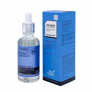 ECO BRANCH THE ORIGIN OF PROTEUS HYALURONIC ACID AMPOULE 50ml, Ампульная сыворотка с гиалуроновой кислотой